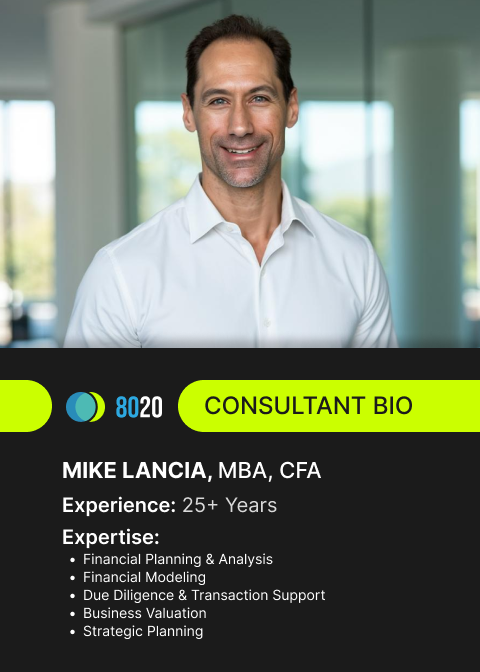 Mike Lancia - FP&A Expert