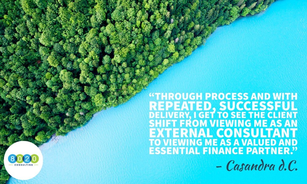 casandra building client confidence shoreline and quote