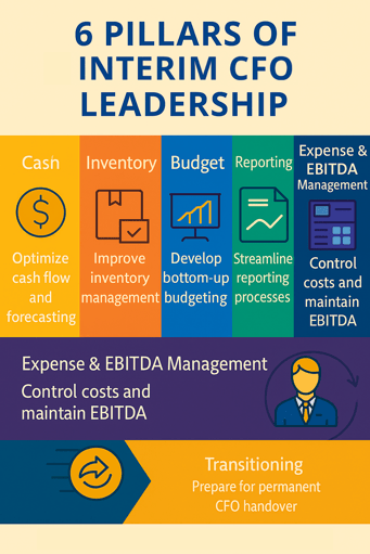 6 Pillars of Interim CFO Leadership
