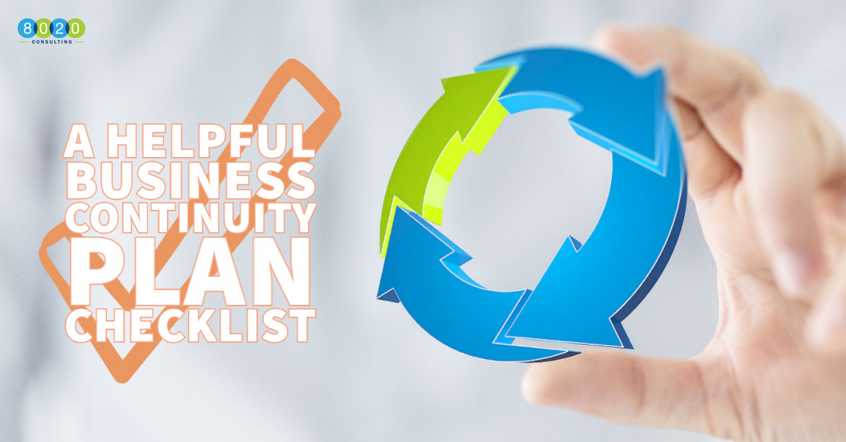 A Helpful Business Continuity Plan Checklist