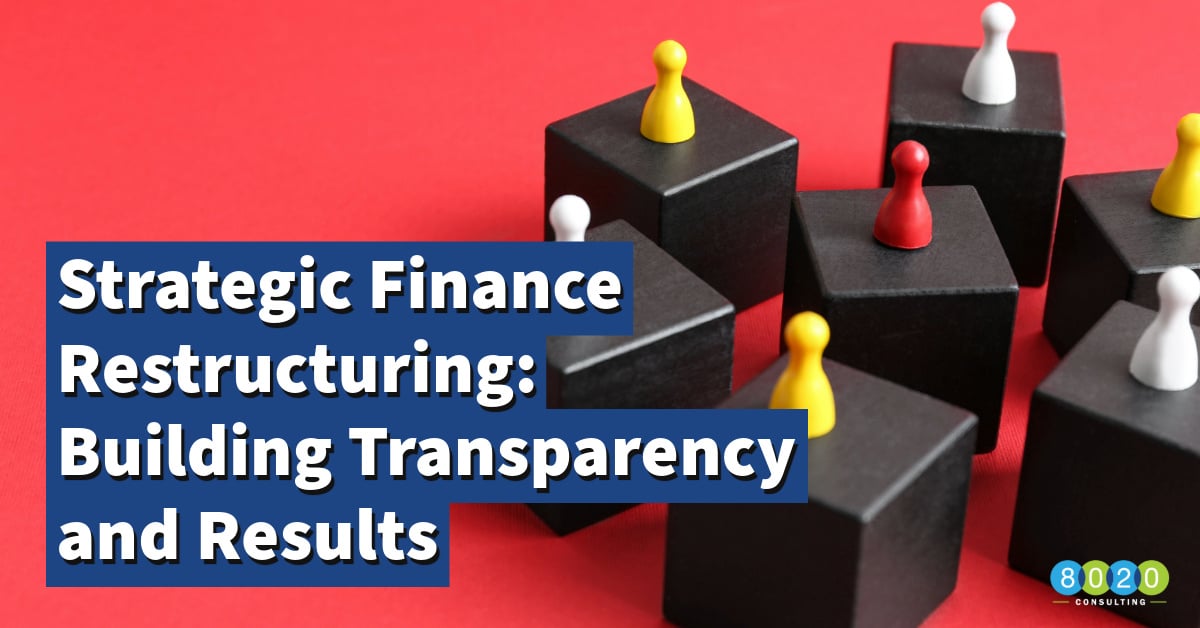 Strategic Finance Restructuring: Building Transparency and Results