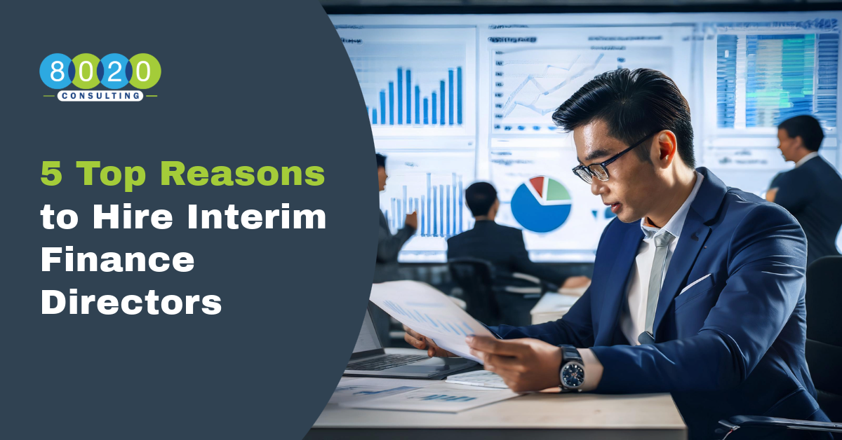 5 Top Reasons to Hire Interim Finance Directors