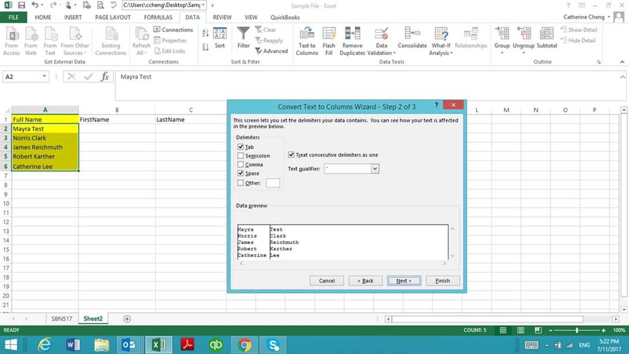 2 Key Excel Functions For Organizing Data - 8020 Consulting Posts