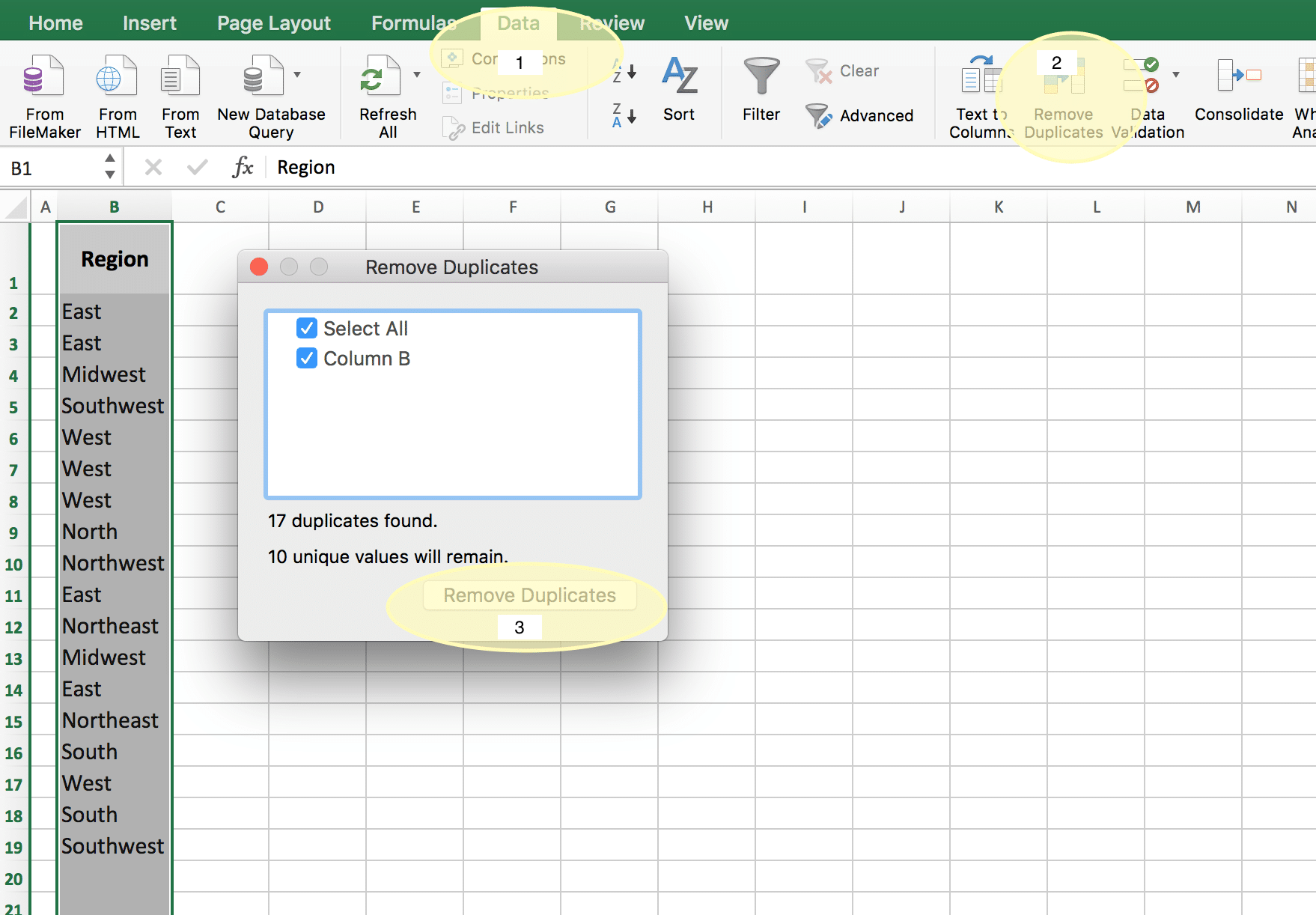 summarize revenue by region and sales lead 3