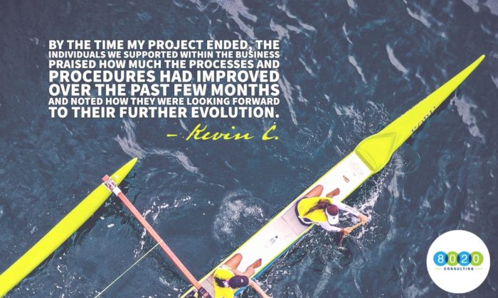 kevin on staying afloat and supporting improvements quote