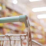 cpg data insights banner image shopping aisle and cart